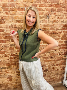 Fig Sweater Vest