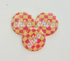 Checker Sorority Buttons