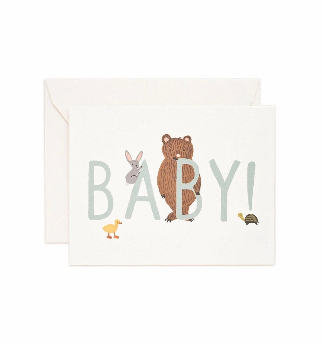 BABY Greeting Card