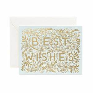 Best Wishes Greeting Card