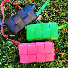 Load image into Gallery viewer, Candy Cube Woven Sling Bag
