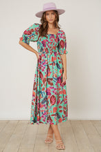 Load image into Gallery viewer, Rayon Smocked Maxi
