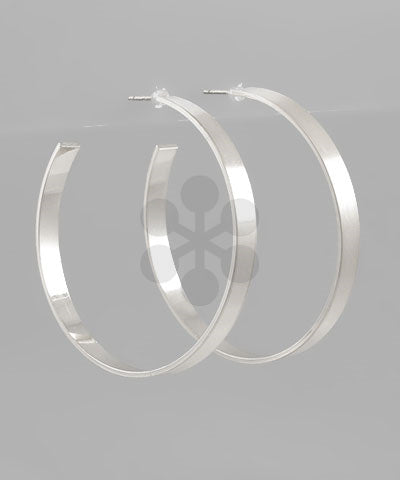 Flat Open Hoops