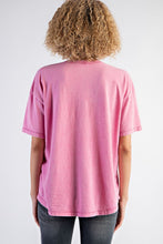 Load image into Gallery viewer, Bubble Gum V Neck Top
