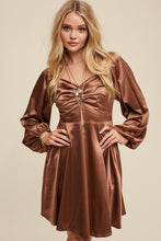 Load image into Gallery viewer, Priscilla Satin Dress
