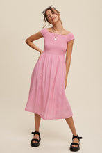 Load image into Gallery viewer, Love Me Tender Smocked Sun Dress
