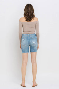 Loretta High Rise Midi Shorts