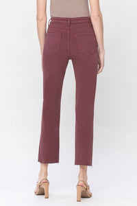 Jeanne High Rise Slim Straight