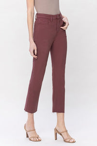 Jeanne High Rise Slim Straight