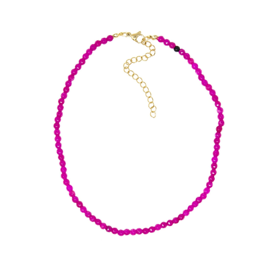 Berry Rue 14 Inch Necklace