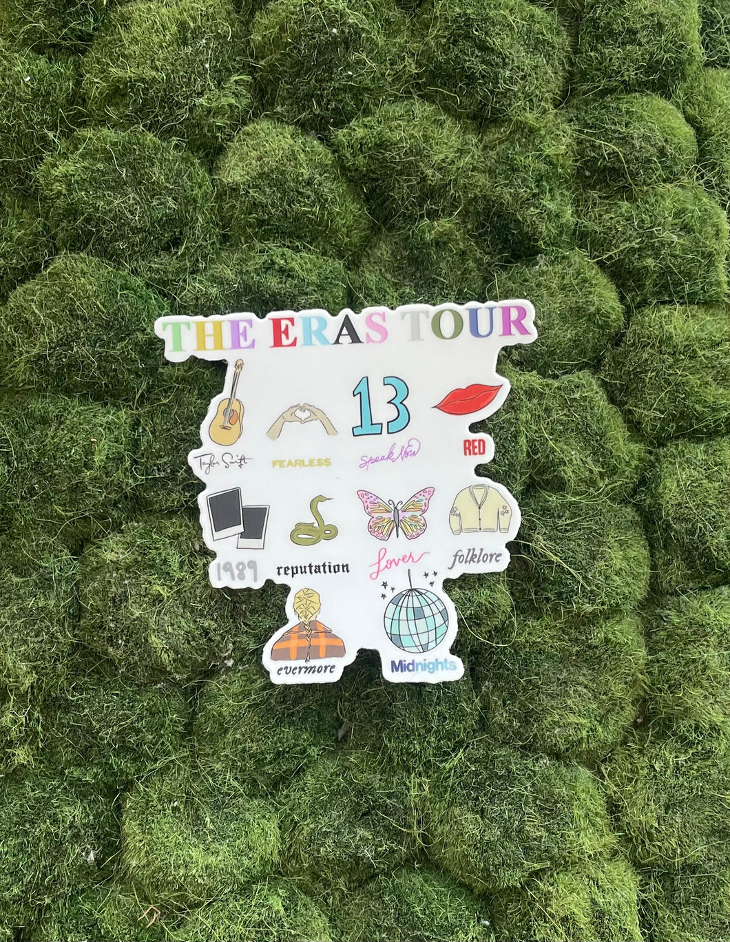 The Eras Tour Sticker