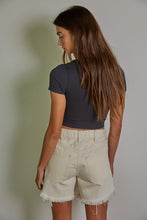 Load image into Gallery viewer, Day Dream Henley Crop Top
