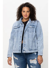 Load image into Gallery viewer, The Outsider Denim Jacket
