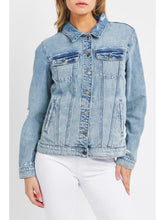 Load image into Gallery viewer, Sodapop Oversized Denim Jacket
