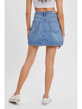 Load image into Gallery viewer, Easy Choice Mini Denim Skirt
