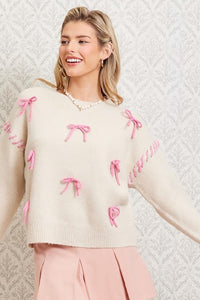 Sweet Emery Bow Sweater