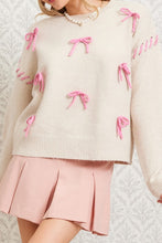 Load image into Gallery viewer, Sweet Emery Bow Sweater
