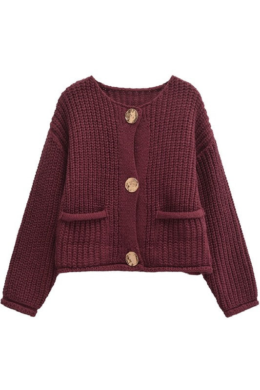 Statement Piece Sweater Jacket