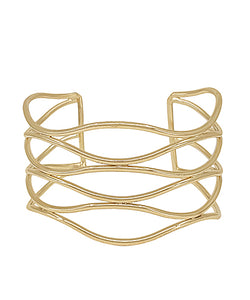 Cross Paths Cuff Bracelet