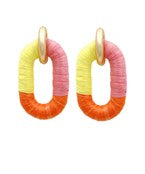 Color Block Earrings