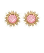 Medallion Earrings