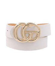Load image into Gallery viewer, 2 Circle Buckle Belt
