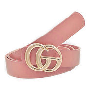 Load image into Gallery viewer, 2 Circle Buckle Belt
