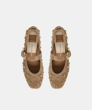 Load image into Gallery viewer, Mikel Stud Suede Ballet Flats
