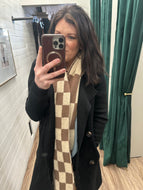 Mixed Thoughts Jumbo Knit Scarf