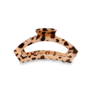 Open Blonde Tortoise Small Hair Clip