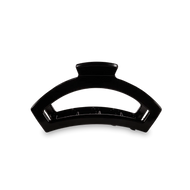 Open Jet Black Small Hair Clip