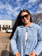 Shelby Cropped Denim Jacket