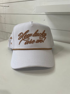 How Lucky Are We Trucker Hat