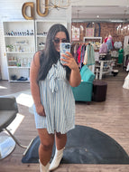 Skies Are Blue Mini Dress