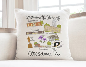 PRE ORDER Dresden's Bicentennial Pillow w/ Insert
