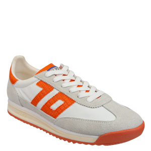Back 70 White Orange Jogger Sneaker