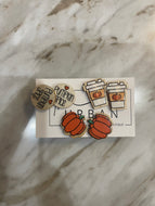 Pumpkin Spice Earring Set