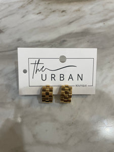 Watchband Earrings