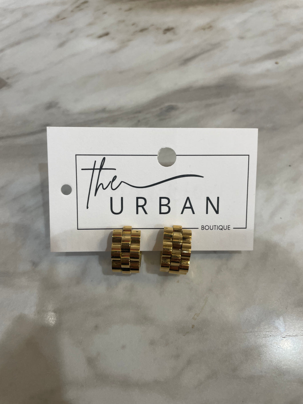 Watchband Earrings