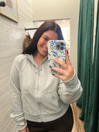 Goal Getter Cropped Hoodie Jacket