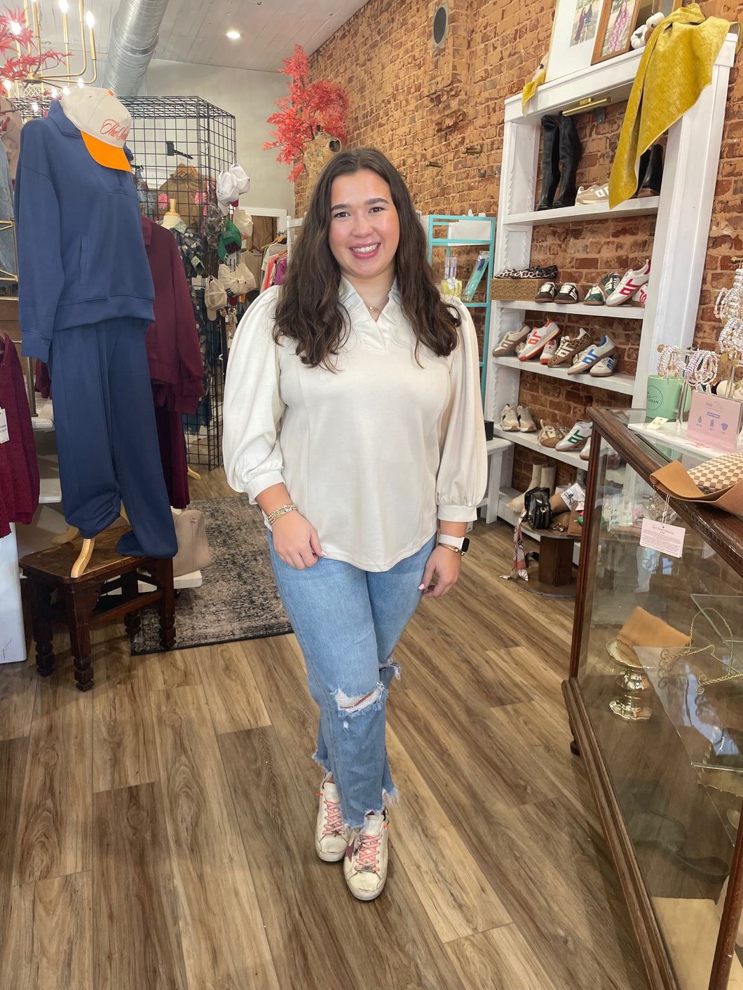 A Side Of Spice Blouse