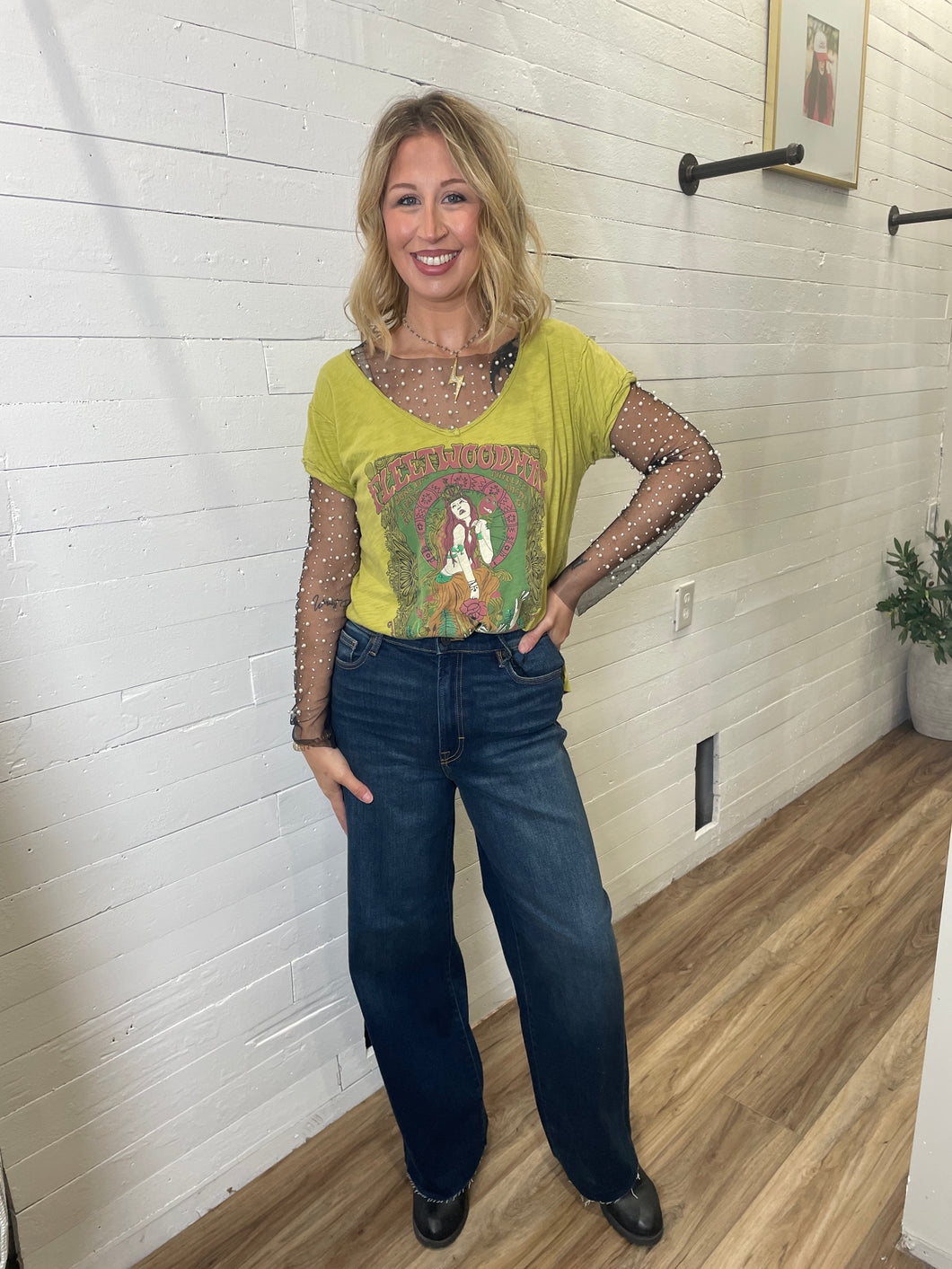 HIDDEN Logan High Rise Dad Jean