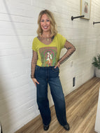 HIDDEN Logan High Rise Dad Jean