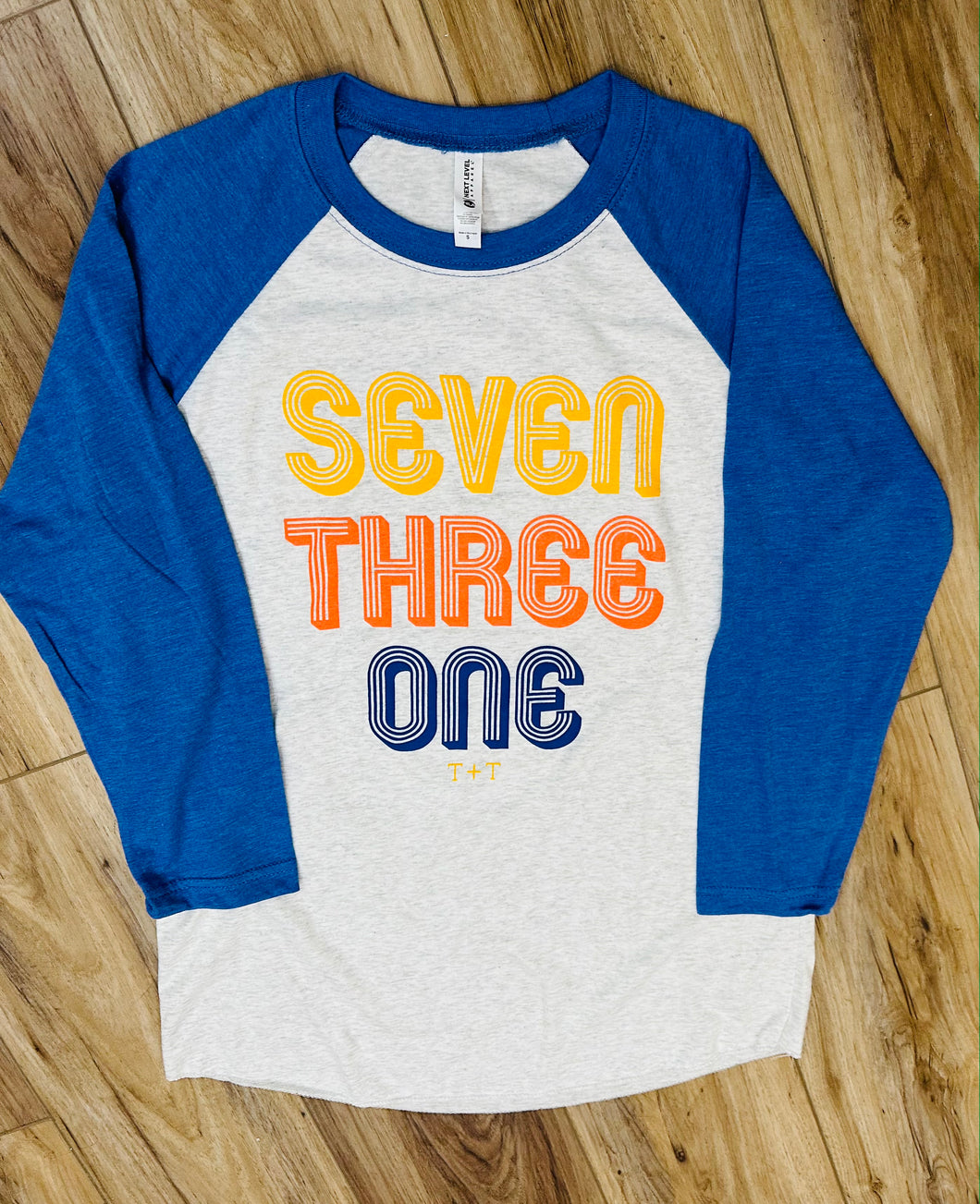 Seven Three One Baseball Tee