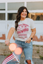 Load image into Gallery viewer, T+T Fireworks Flyer Tee
