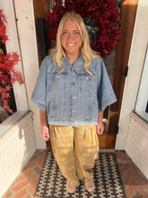Load image into Gallery viewer, Cordelia Denim Poncho
