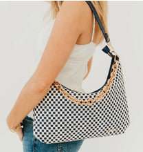 Load image into Gallery viewer, Sienna Slouchy Woven Shoulder Bag
