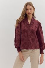 Love Story Long Sleeve Blouse