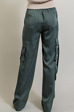 Load image into Gallery viewer, Miss Independent Silk Cargo Pants
