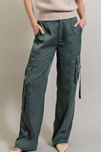 Load image into Gallery viewer, Miss Independent Silk Cargo Pants
